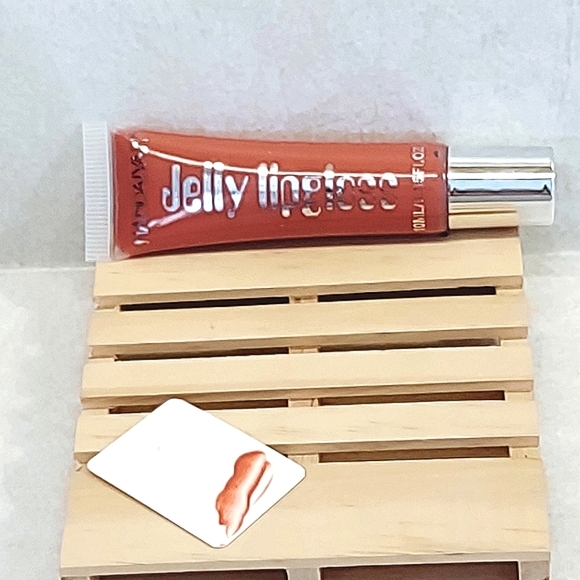 JELLY LIP GLOSS IN HONEY PEACH COLOR FULL SIZE TUBE - Picture 1 of 3